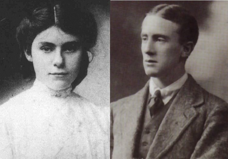Carl Kruse Blog - Early image of J.R.R. Tolkien and Edith