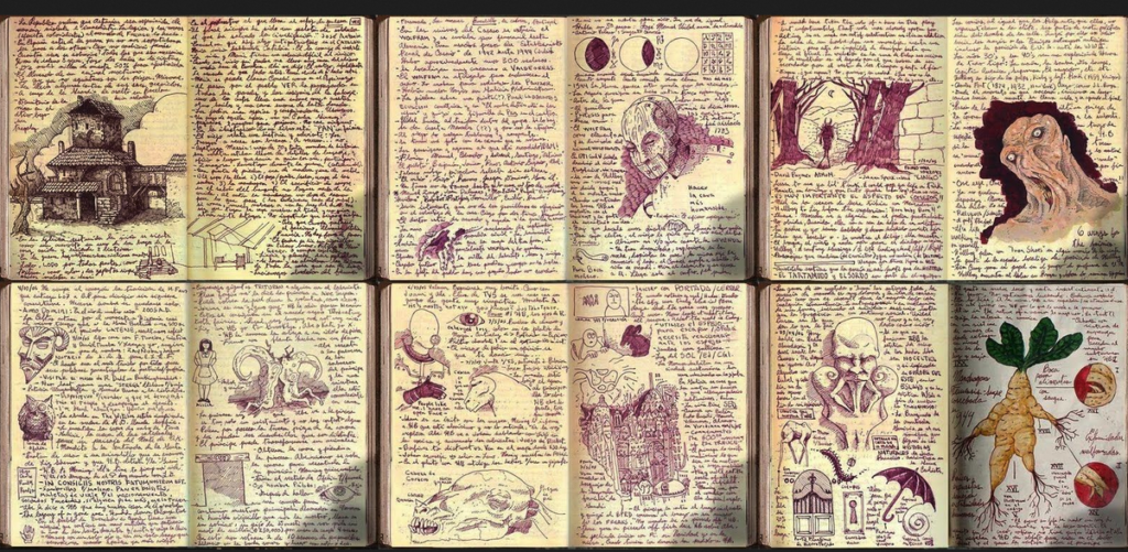 Carl Kruse Blog - Pan's notebook sketches